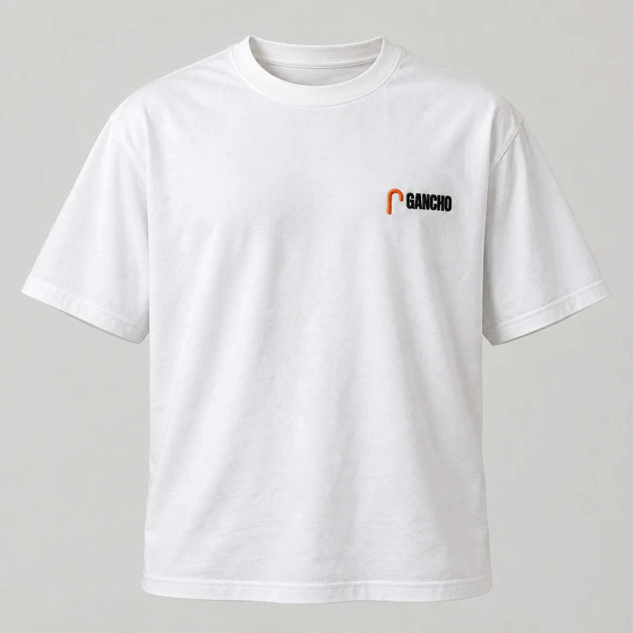 Remera cruda bordada
